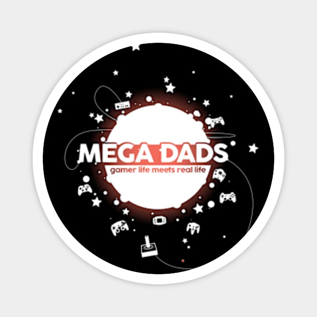 Mega Dads Space Sunspot Magnet by adamleonhardt